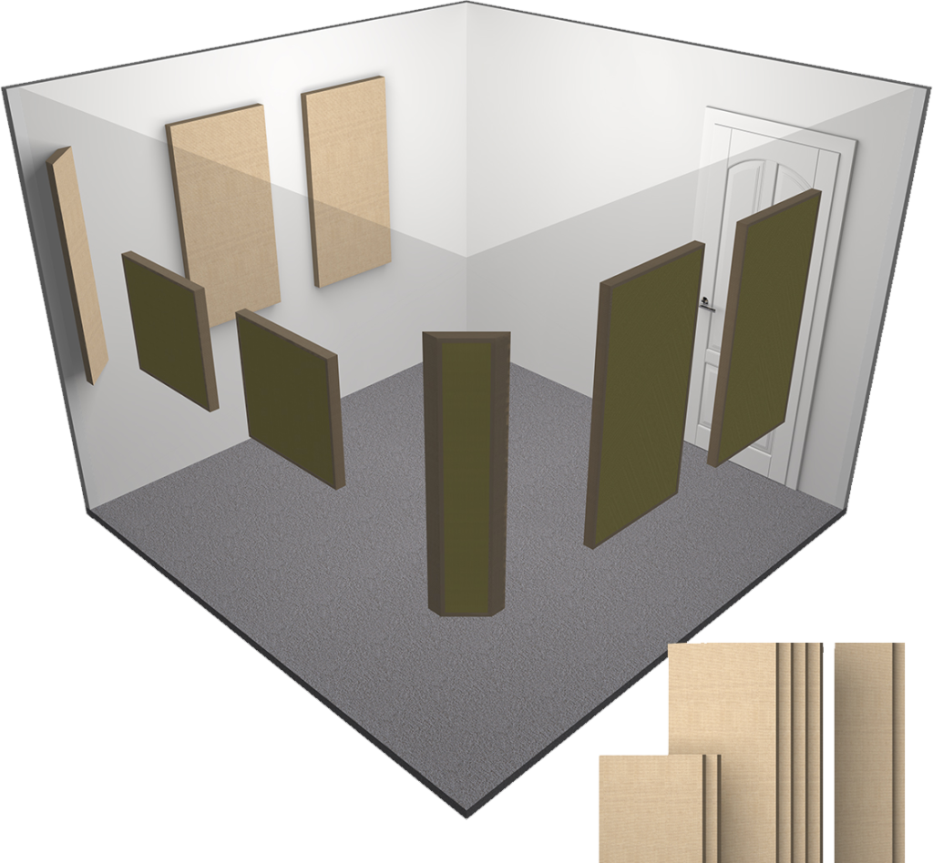 Ableton Screens 3 - Acoustic Panels (1024x948), Png Download