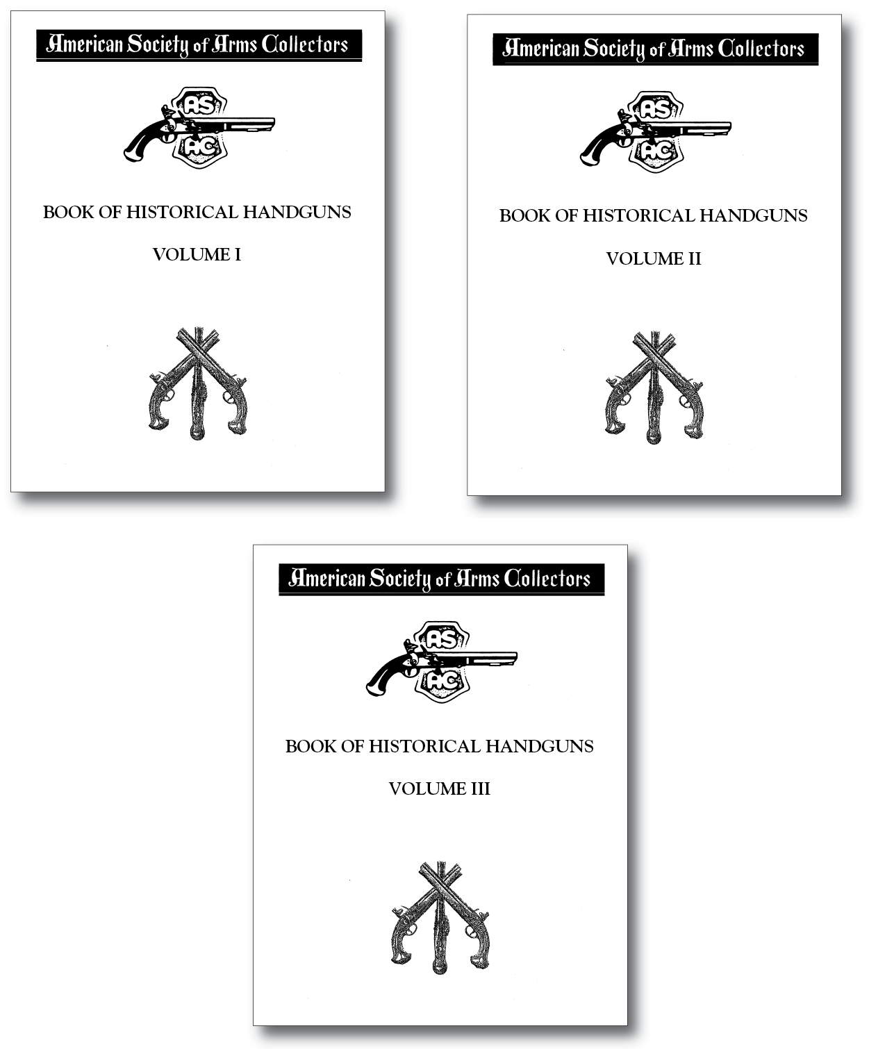 A - S - A - C - Book Of Historical Handguns, Volumes - History (1667x1667), Png Download