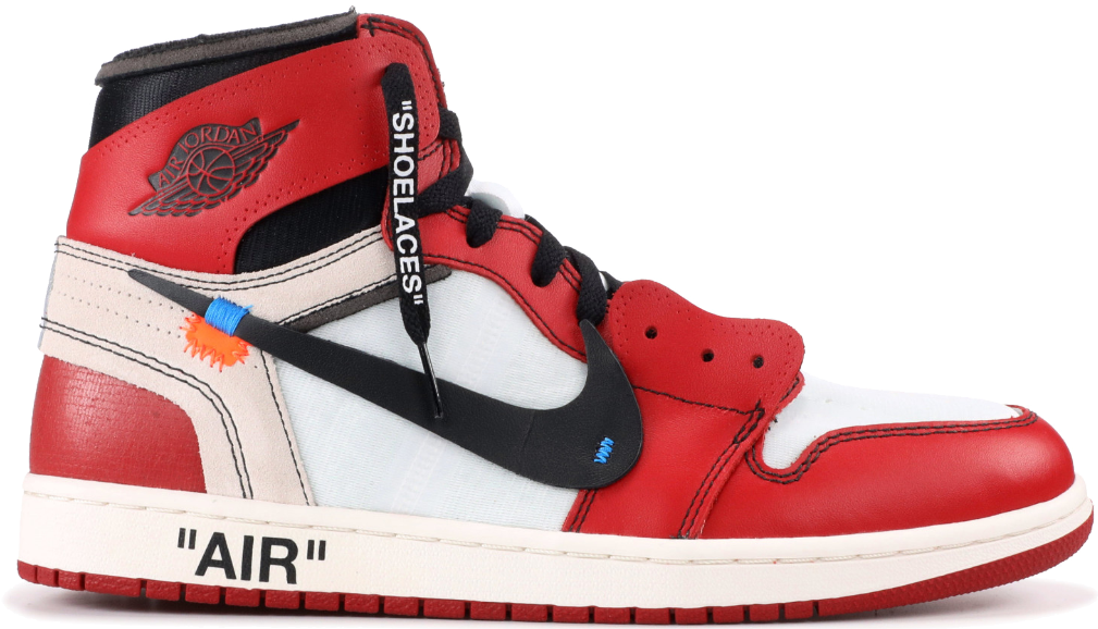 Off White Chicago 1 Flight Club (1024x768), Png Download