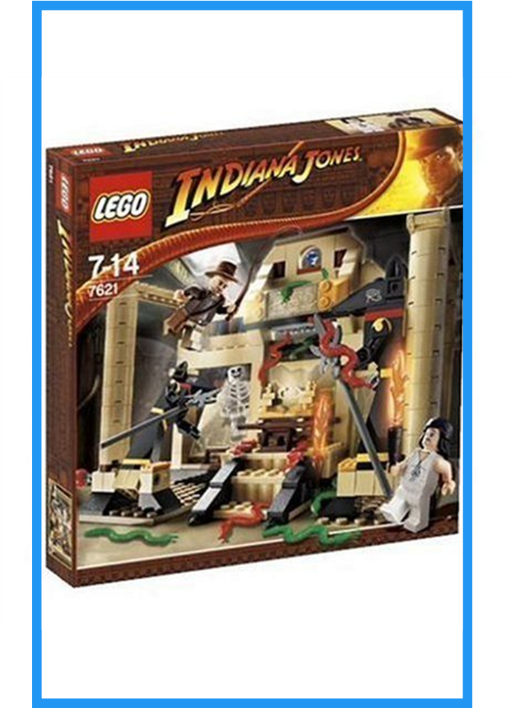 Lego Indiana Jones 7621 Indiana Jones Und Das Verlorene - Lego Indiana Jones 7621 (735x1100), Png Download