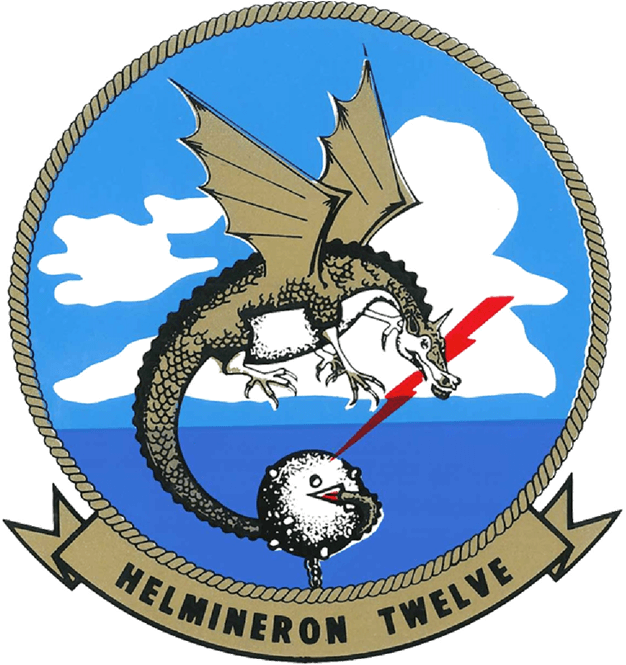 Helicopter Mine Countermeasures Squadron Twelve Was - Helmineron 12 (735x709), Png Download