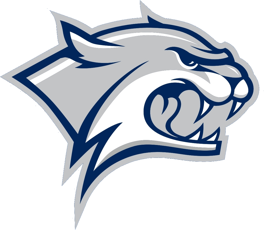 Wildcats Cut Image - New Hampshire University Logo (1365x1024), Png Download