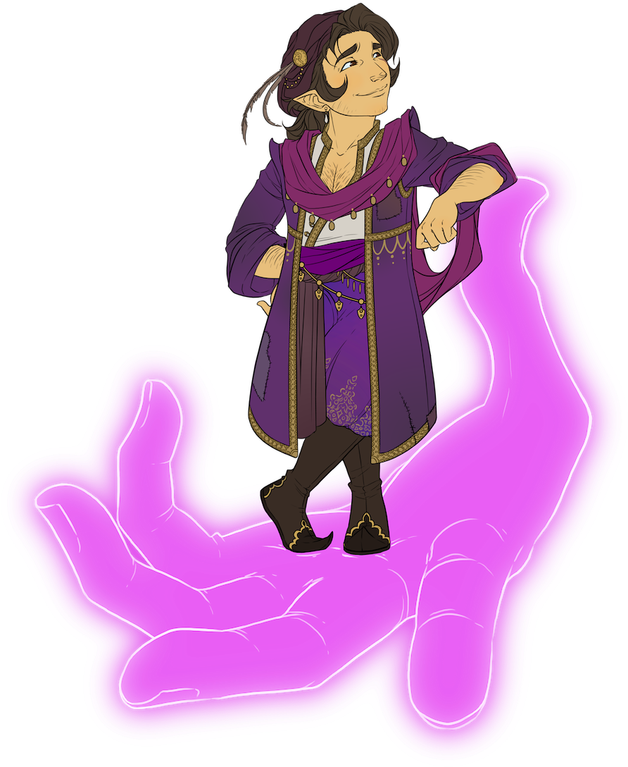 Critical Role Artist Kit Buss Captures The Evolution - Critical Role (1000x1414), Png Download