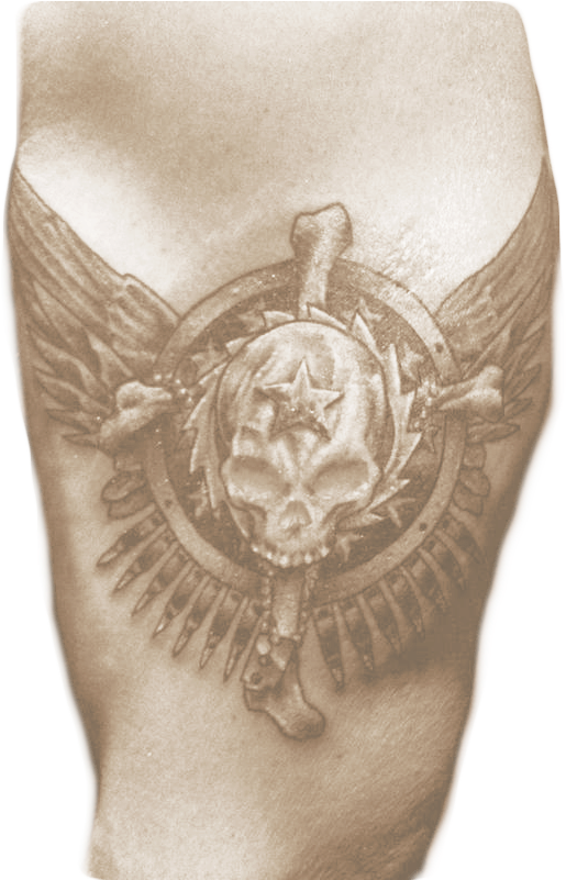 Opjoutp - Chris Jericho Hand Tattoo (600x800), Png Download