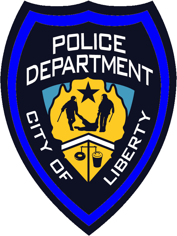 Cops Gang - Liberty City Police Logo (572x761), Png Download