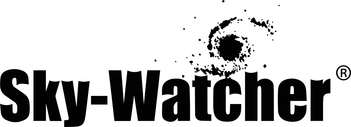 Skywatcher With Galaxy - Sky Watcher Logo (1179x426), Png Download