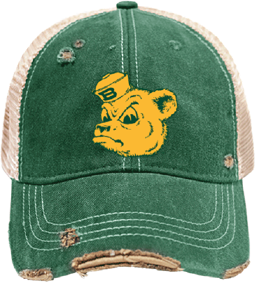Baylor The Sailor Tea Washed Snap Back Vintage Trucker - Baylor Bears And Lady Bears (560x560), Png Download