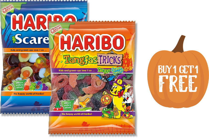 Haribo - Haribo Happy Cherries Gummi Candy, 8 Oz (1200x828), Png Download
