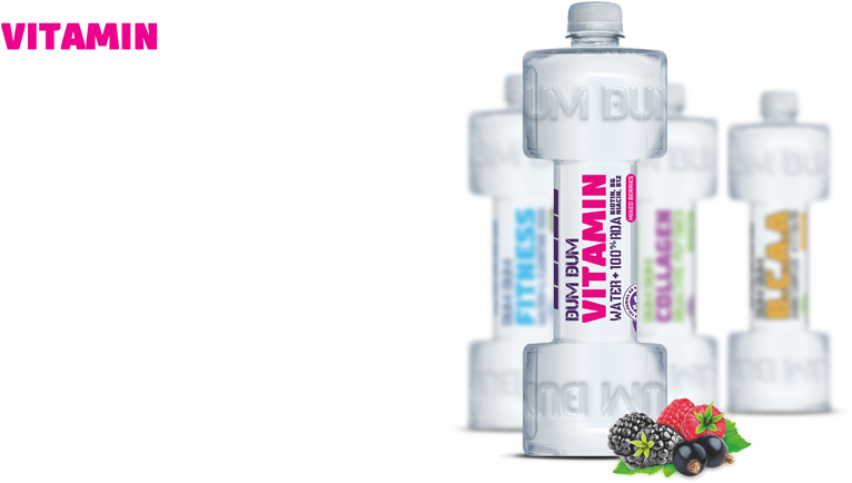 Dum Dum Vitamin Water - Dumdum Fitness Mint 710ml (kartonové Balení : 6 Ks) (780x447), Png Download