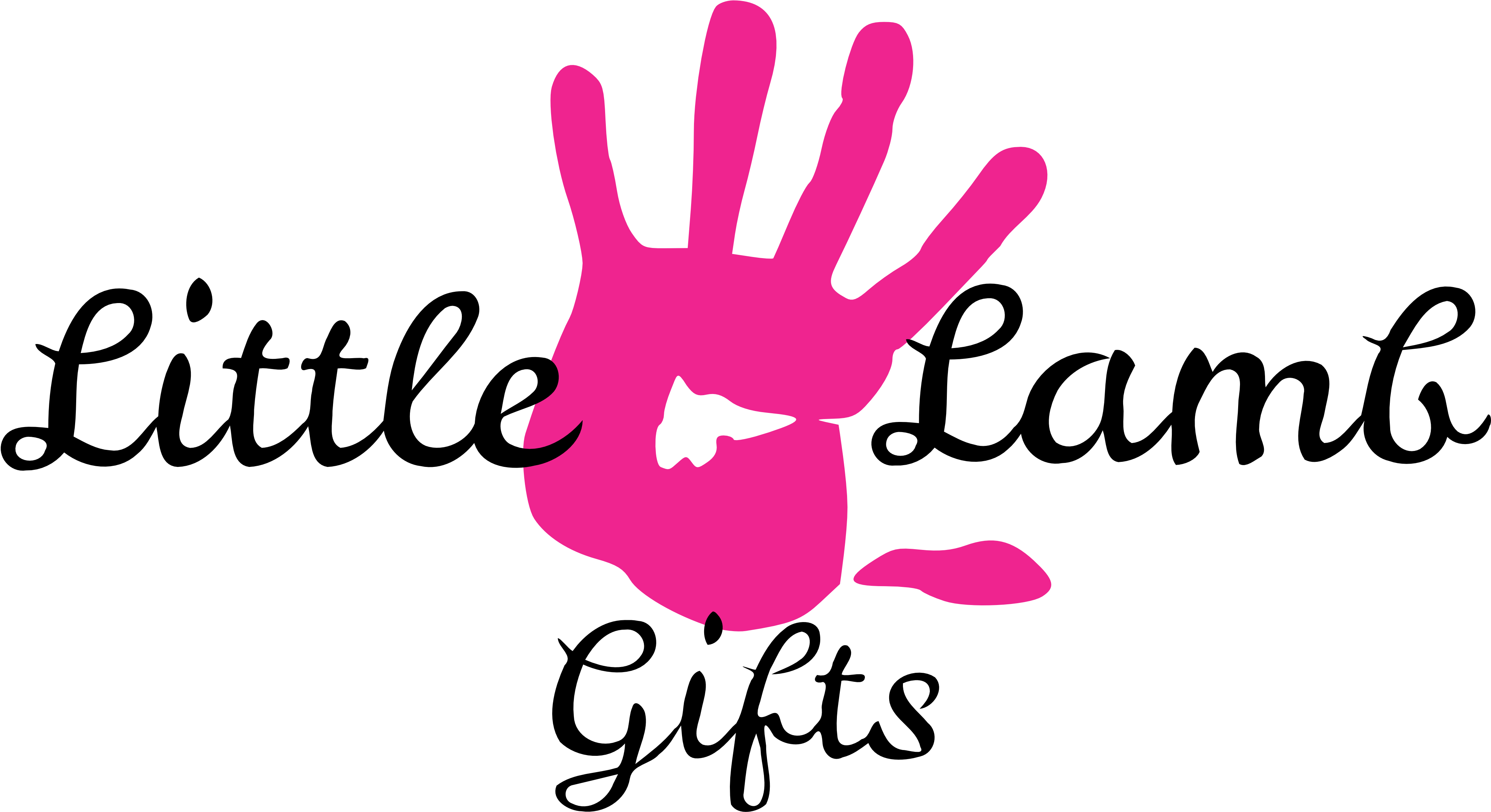 Happy Hands Pottery - Little Lamb Gifts (4311x2727), Png Download