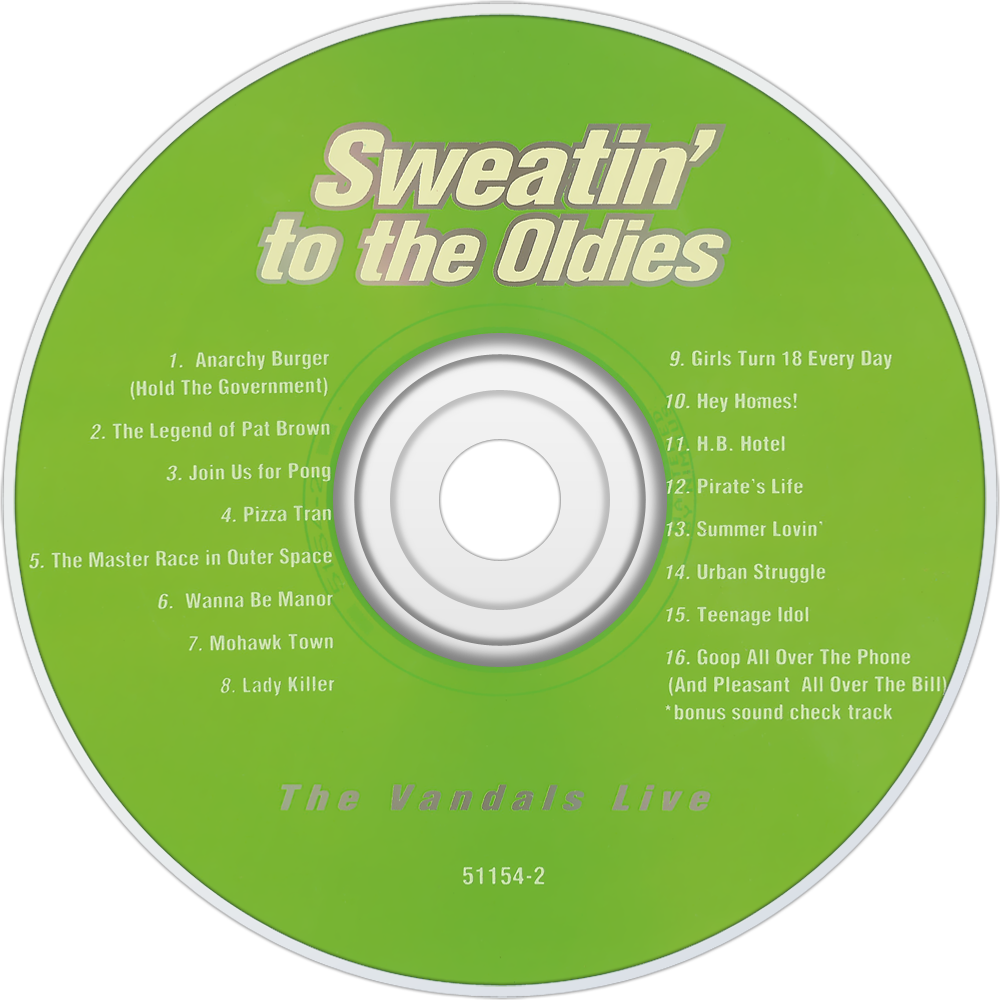 The Vandals Sweatin' To The Oldies - Sweatin' To The Oldies: The Vandals Live [bonus Tracks] (1000x1000), Png Download