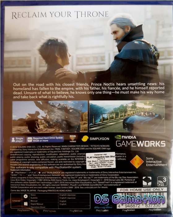 Hot Top Rated Offer - Final Fantasy Xv Day One Edition - Game Console (700x700), Png Download