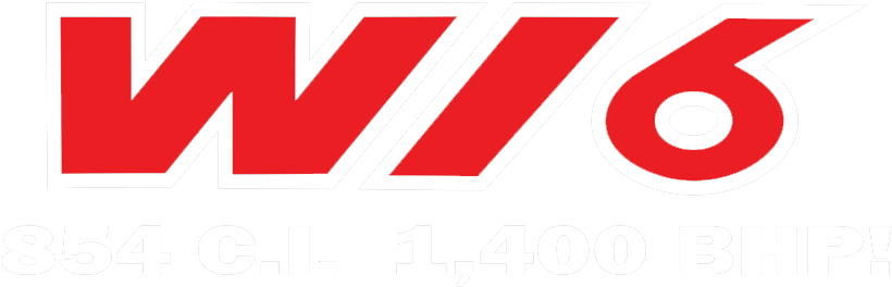 Come Visit Us At The Edelbrock Stand - W16 Engine (990x386), Png Download