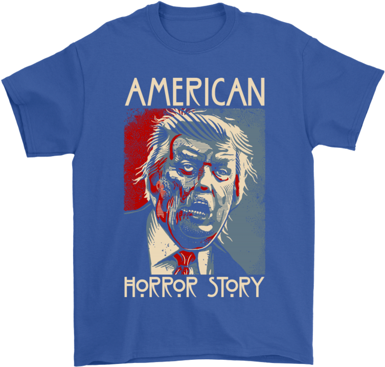 Trump American Horror Story Halloween Shirts-potatotee - American Horror Story (900x900), Png Download