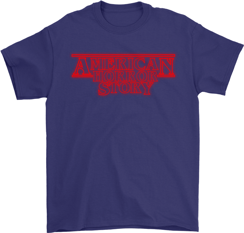 American Horror Story Stranger Things Mashup Shirts (1000x1000), Png Download