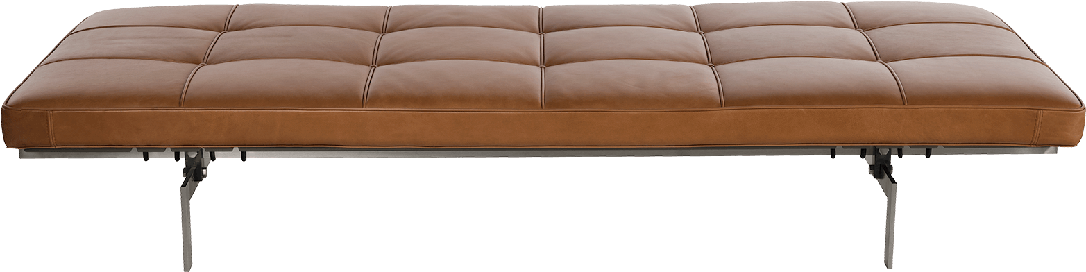 Leather Daybed Sofa Pk80ac284c2a2 Designed By Poul - Daybed (1600x1840), Png Download