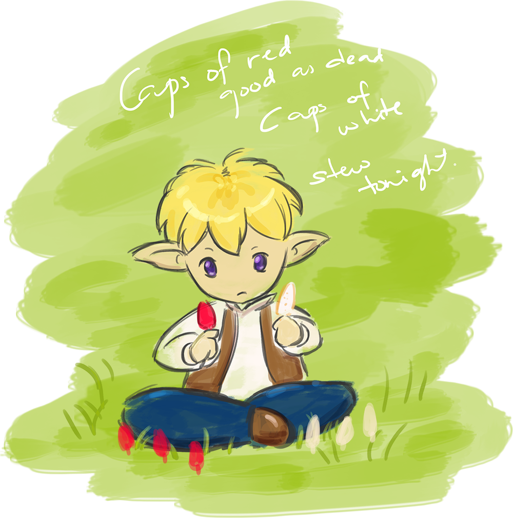 Watch Out For Red Caps - Cartoon (1000x1010), Png Download