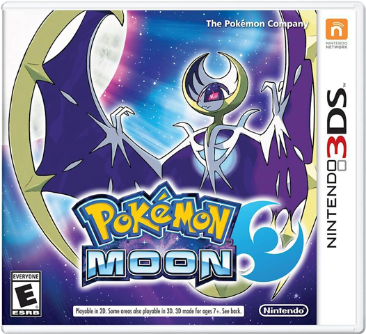 Pokemon Moon Box Art - Pokémon Moon (640x480), Png Download