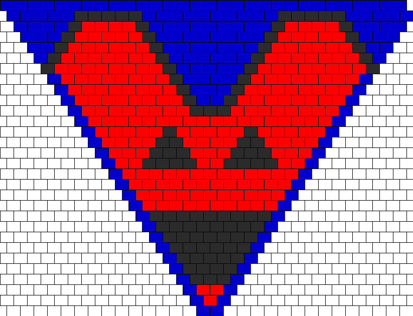 Deadmau5 Bandana Bead Pattern - Bruges (823x630), Png Download