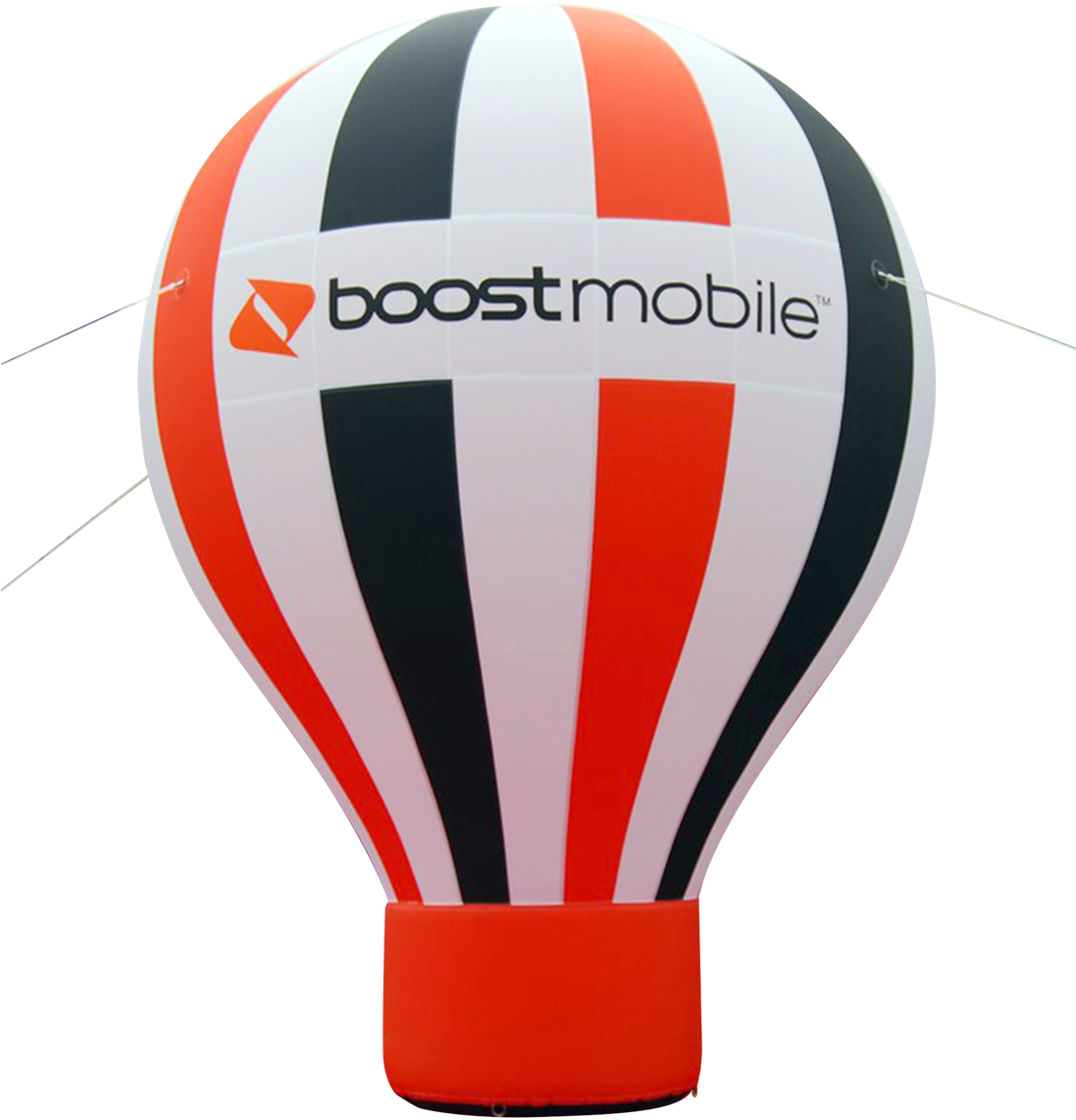 Boost Mobile Giant Inflatable Advertising Balloon - Hot Air Balloon (1096x1280), Png Download