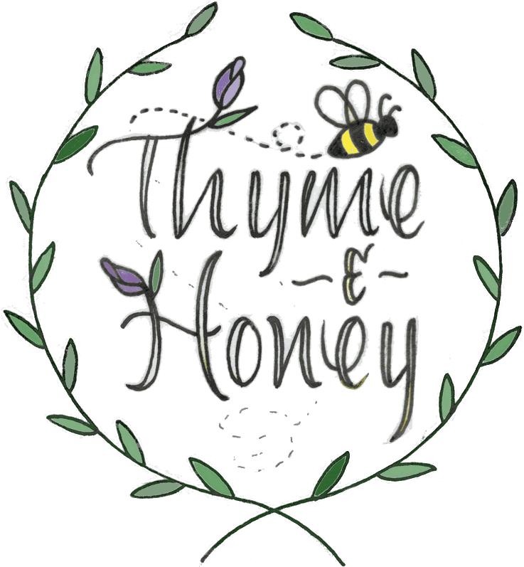 Site Logo Dark - Thyme And Honey Bakery (800x800), Png Download