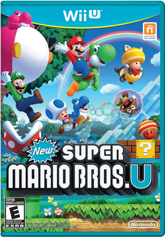 New Super Mario Bros - New Super Mario Bros. U Wii U (640x480), Png Download