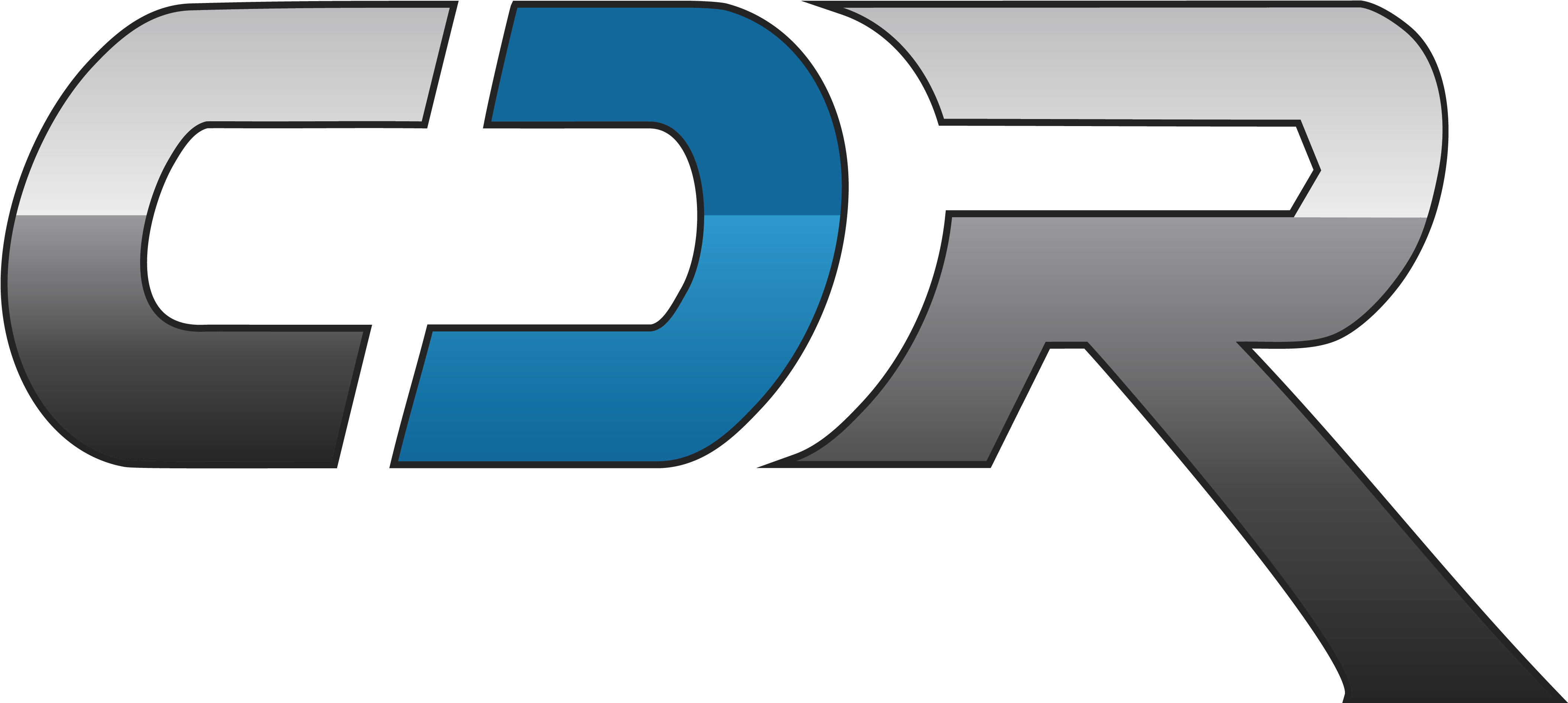Logo Cdr - Logo Cd R Png (4961x1975), Png Download