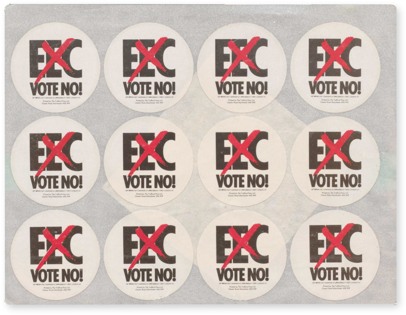 Common Market Stickers - Label (1500x1145), Png Download