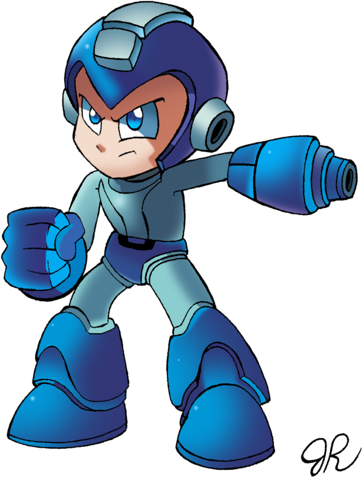 Mega Man Png High-quality Image - Mega Man (767x1041), Png Download