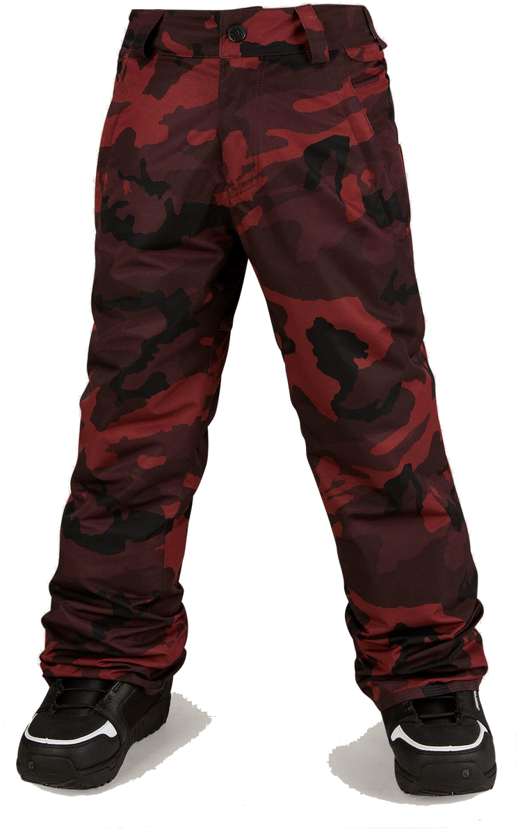 Volcom Youth Explorer Insulated Pant - Volcom Explorer Ins Pnt Red M (kids) (950x1280), Png Download