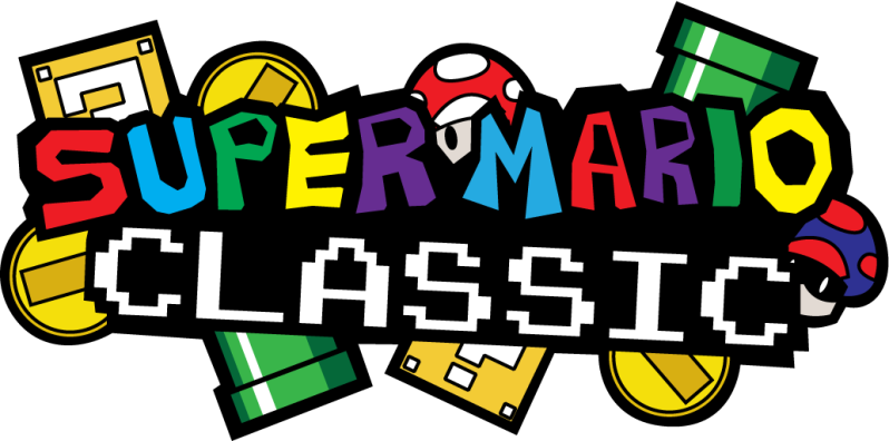 Super Mario Logo3 (798x396), Png Download