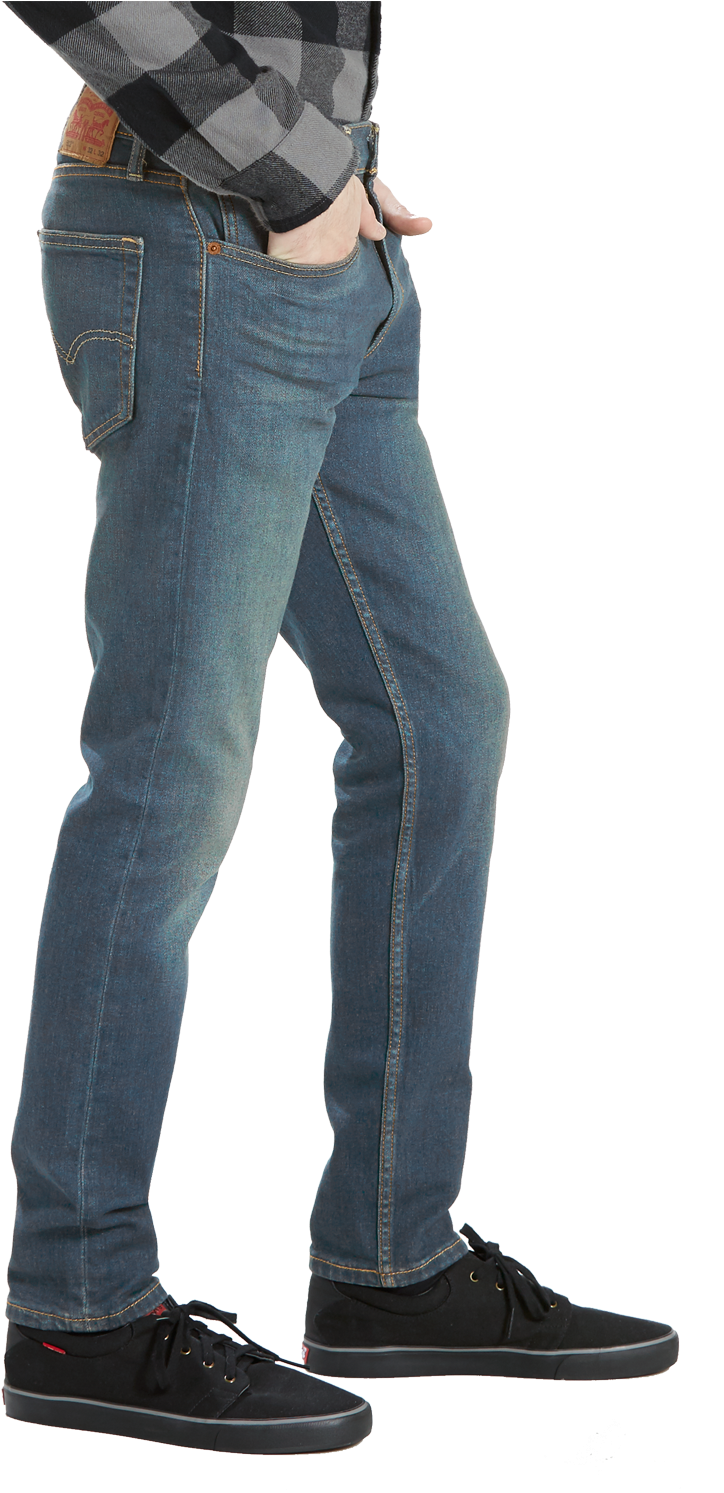 Levi's 512 Jeans Ludlow Side - Men's 512 Slim Taper Fit Jeans Ludlow (831x1500), Png Download