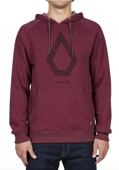 Volcom Stone Pack P/o Hoody Merlot - Volcom Stone Pack P/o Xs (589x589), Png Download