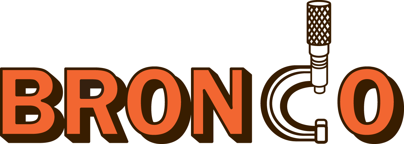 Bronco Logo - Bronco Manufacturing (1301x466), Png Download