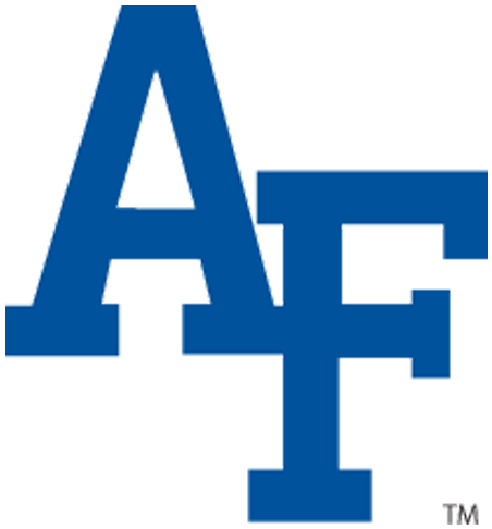 Air Force Football Logo Png Clip Art Black And White - Air Force Academy Football Logo (955x500), Png Download