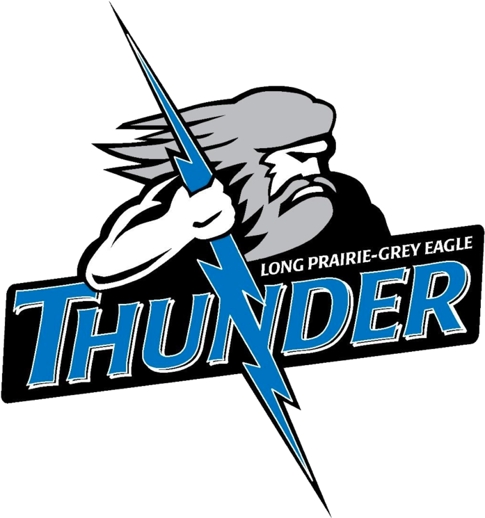 High School Wrestling Scores - Long Prairie Grey Eagle Thunder (720x753), Png Download