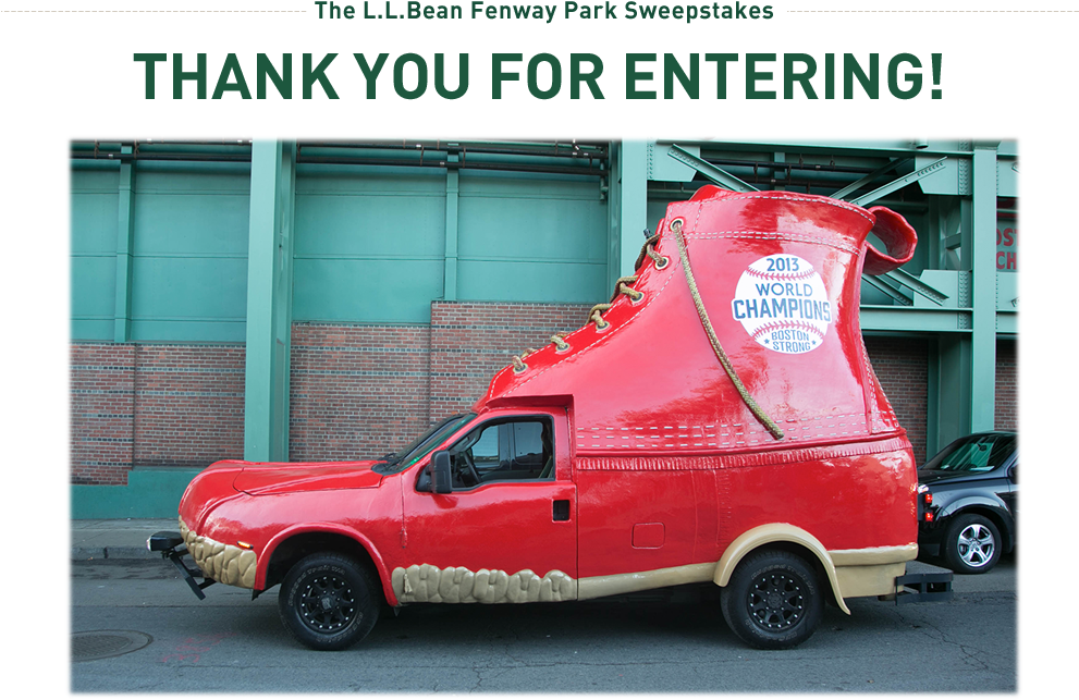 Bean Fenway Sweepstakes - Fenway–kenmore (990x690), Png Download