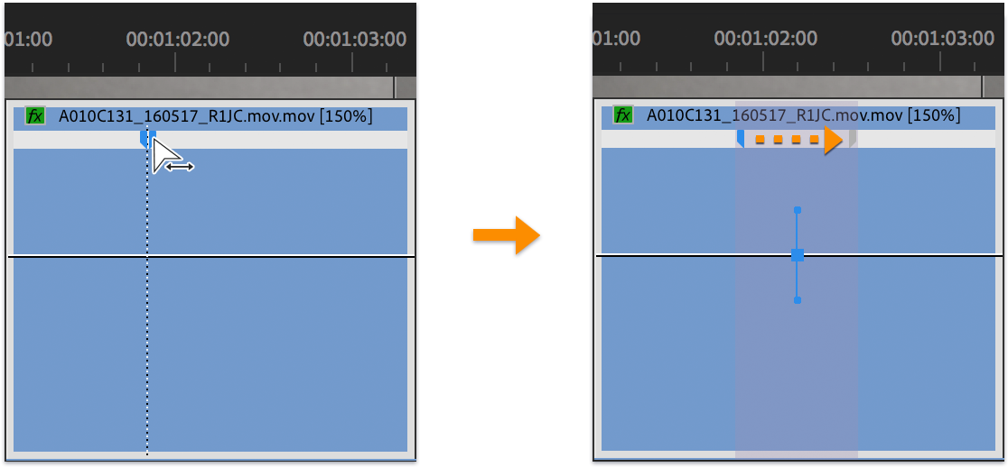 Split A Keyframe - Film Frame (1402x574), Png Download
