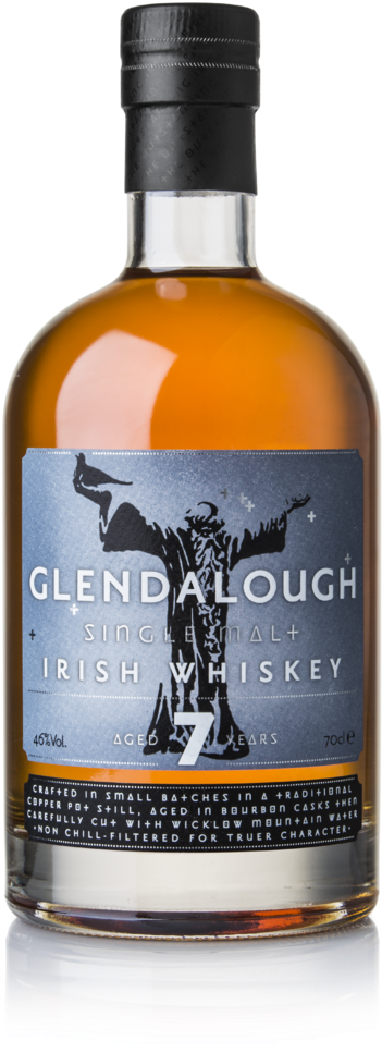 Glendalough 7 Jahre Single Malt Whiskey 0,7 L - Glendalough Whiskey (469x999), Png Download