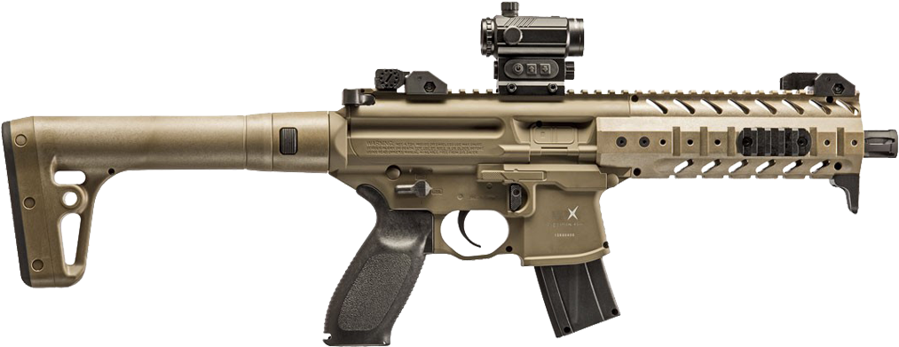 Sig Sauer Mpx Red Dot (1080x458), Png Download