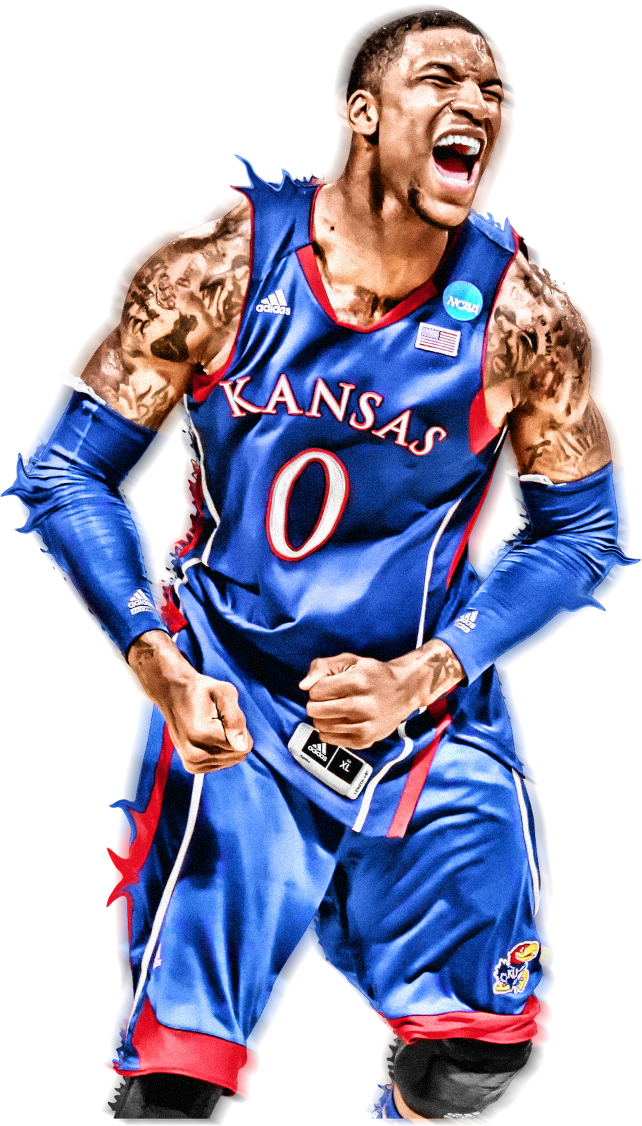 Go Ku, Ku Basketball, University Of Kansas, (912x1600), Png Download