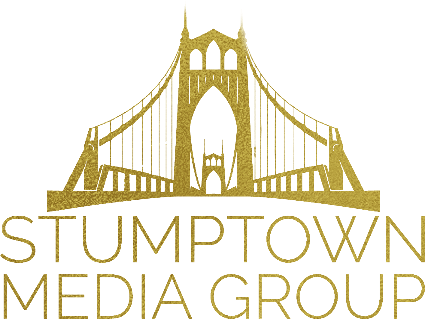 Stumptown Media Group - St. Johns Bridge (1490x1490), Png Download