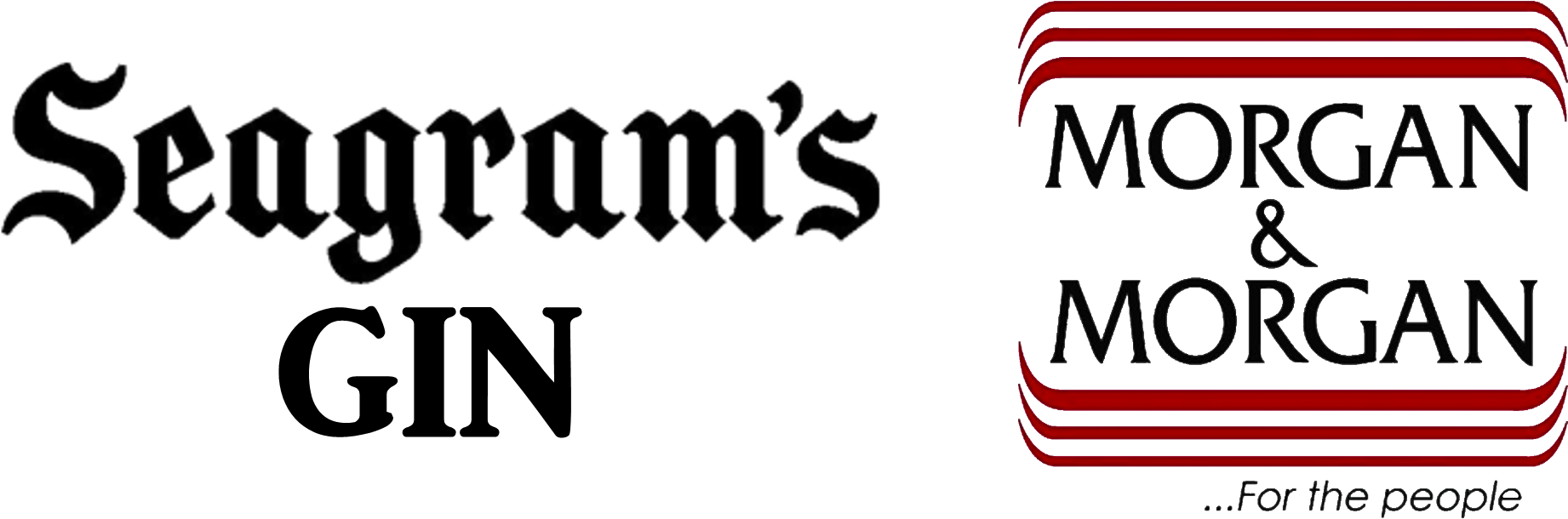 Complimentary Seagrams Gin & Jameson Whiskey Cocktails (1977x645), Png Download