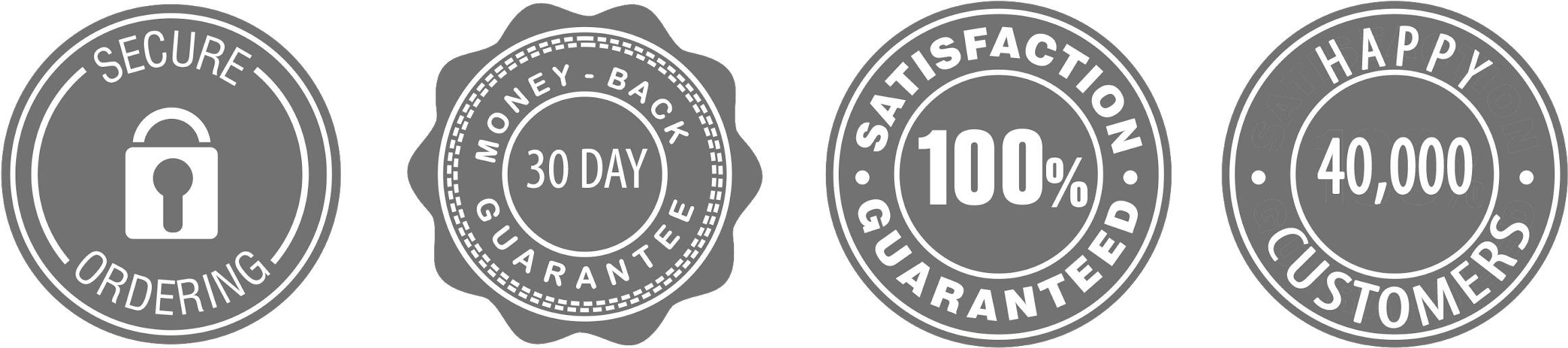 Square Enix™ Final Fantasy Vii Crisis Core Zack Fair - Money Back Guarantee Badge (2451x614), Png Download
