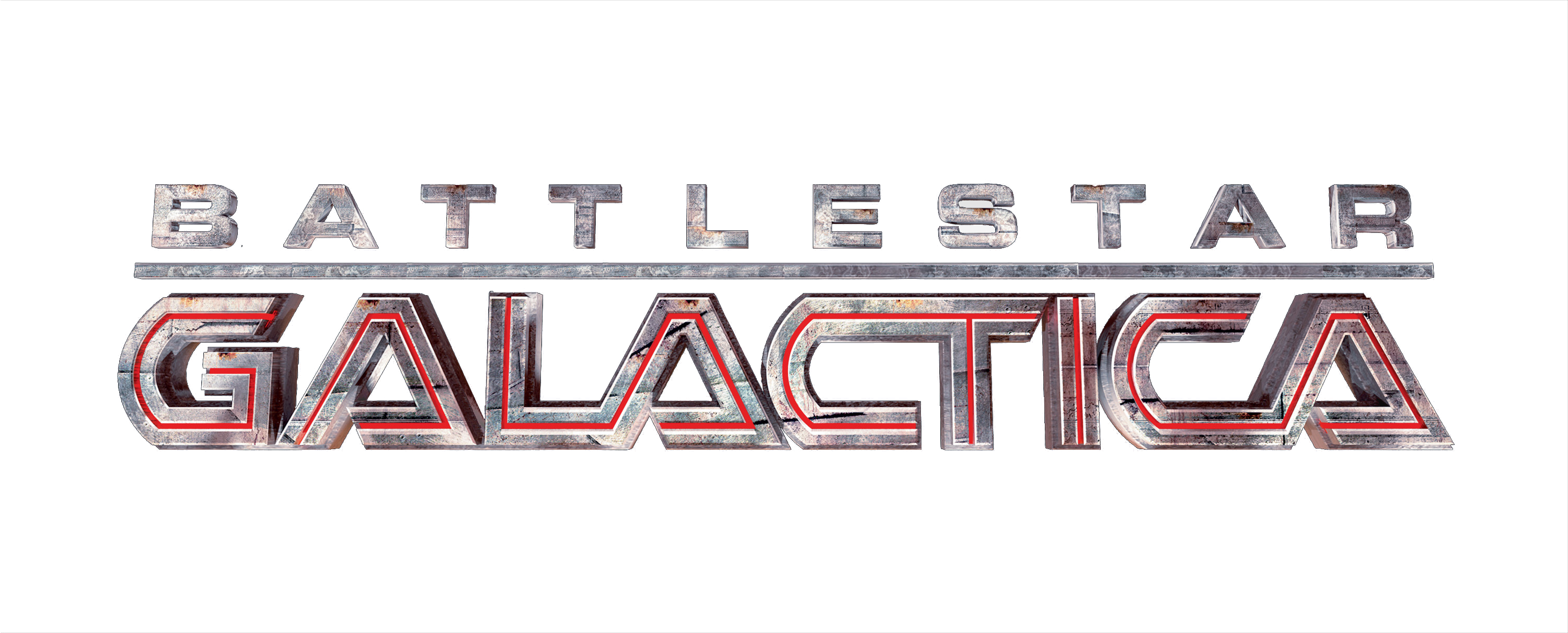 Battlestar Galactica - Battlestar Galactica [book] (3000x1212), Png Download