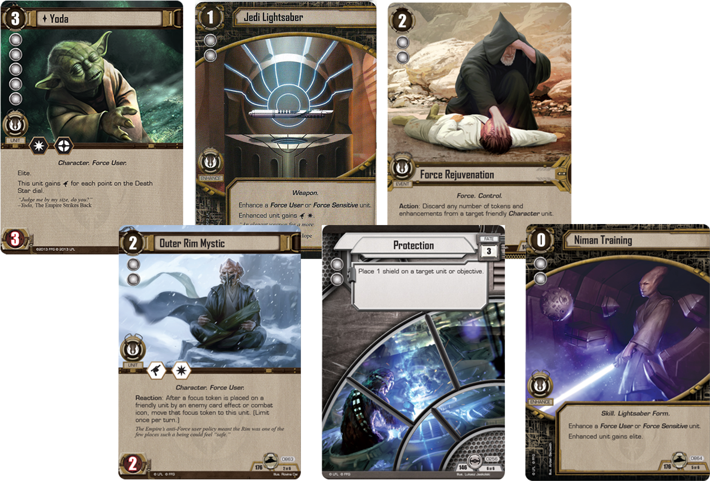 Your Opponent's Play Area Consists Of Fall Of The Jedi, - Imperial Entanglements Deluxe Expansion: Star Wars (1625x1000), Png Download