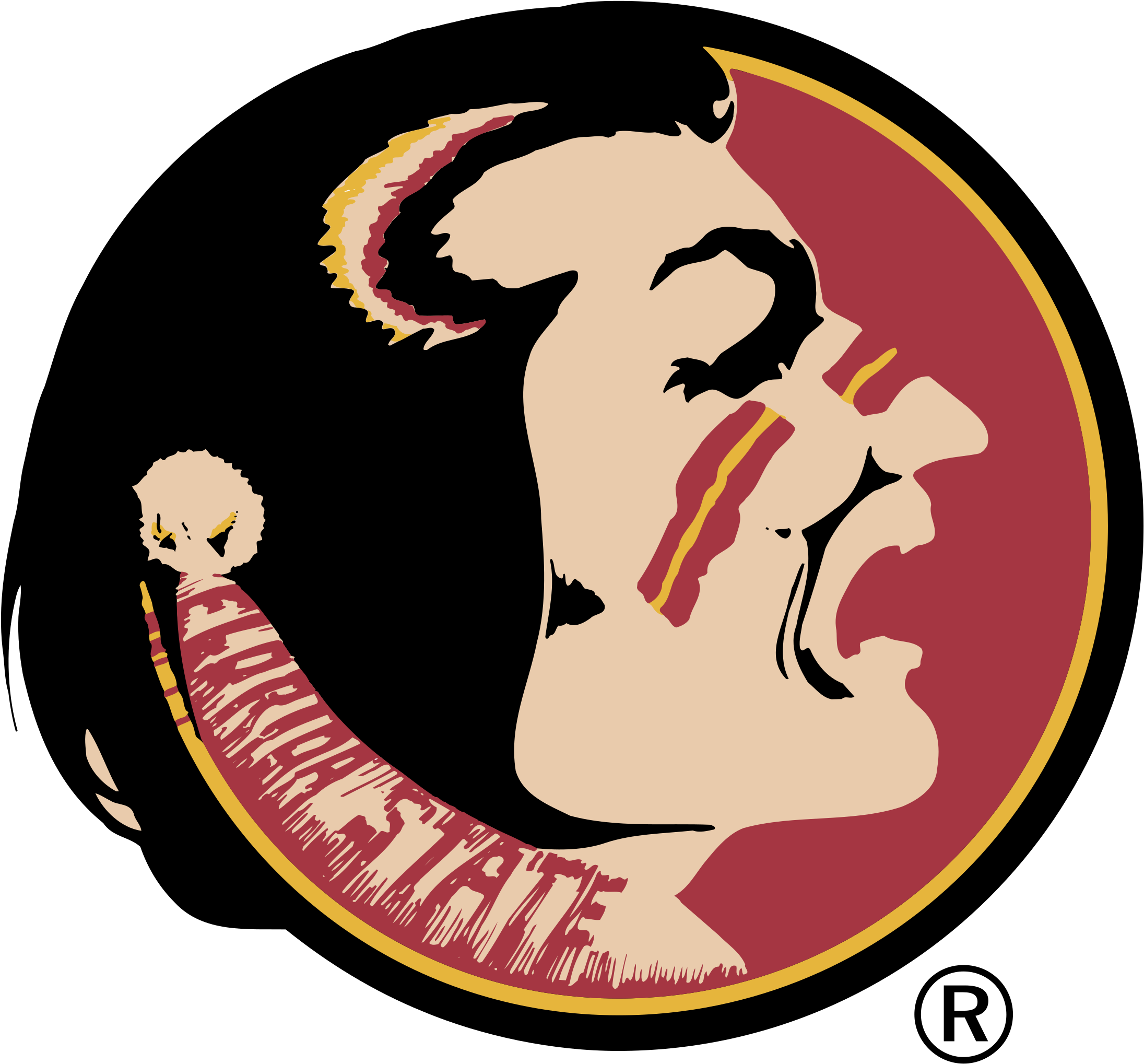 Florida State Seminoles Logo Png Transparent - Florida State Seminoles (2400x2400), Png Download