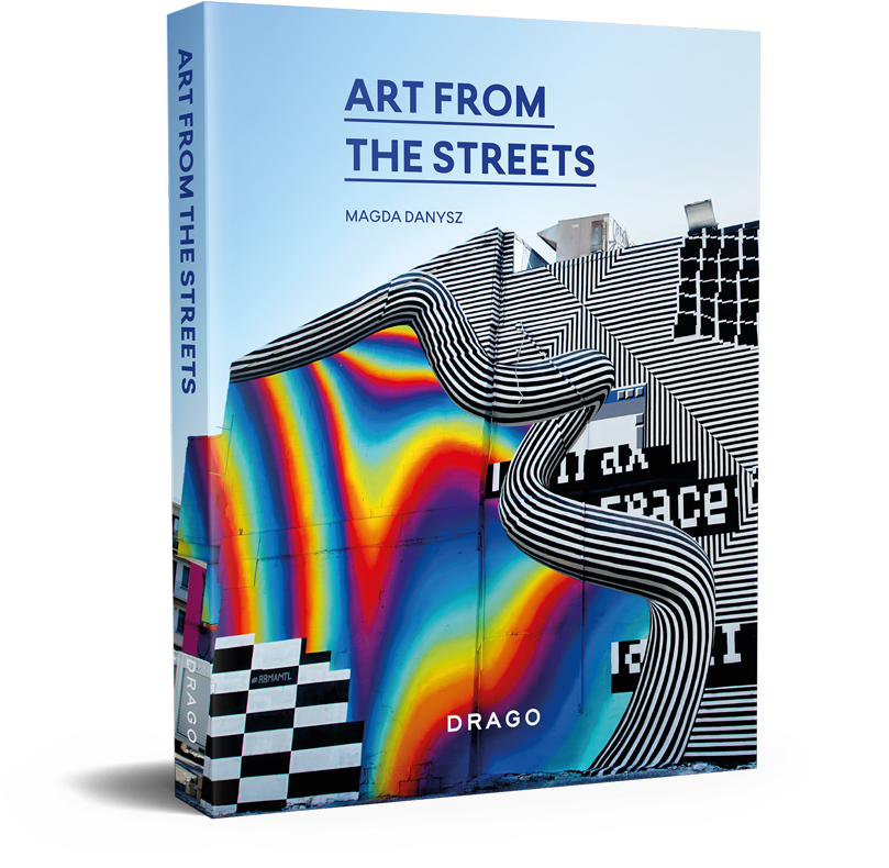 Art From The Streets Magda Danysz Drago Cover - Mural Fest Montreal 2018 (870x1110), Png Download