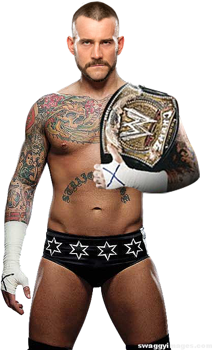Cm Punk Wwe Champion - Cm Punk Wwe 2017 (452x682), Png Download