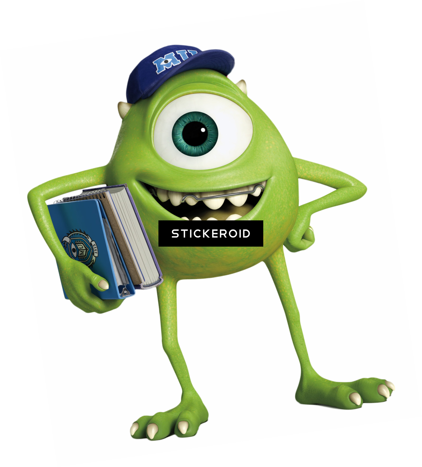 Monsters University (1449x1602), Png Download